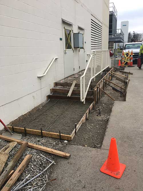 Wagner Paving Asphalt, Concrete Contractor Sidewalk and steps replacement, Concrete Removal and Replacement