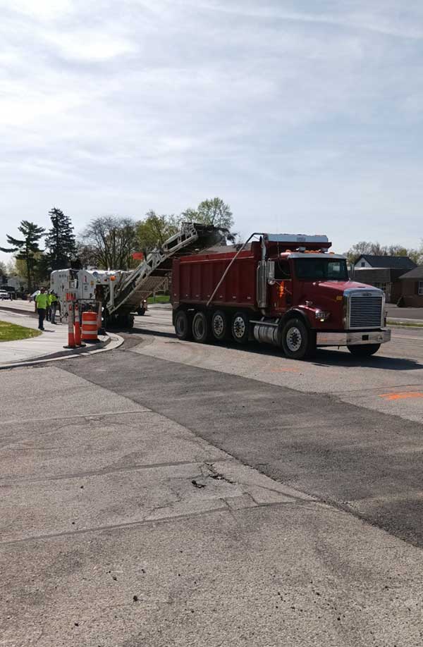 Partial Cold Milling/ Full Depth Cold Milling Road Construction