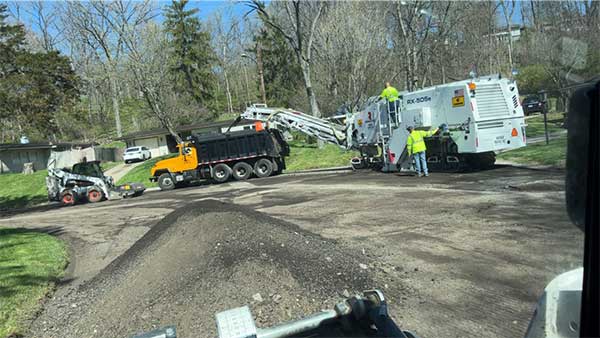 Partial Cold Milling/ Full Depth Cold Milling Road Construction